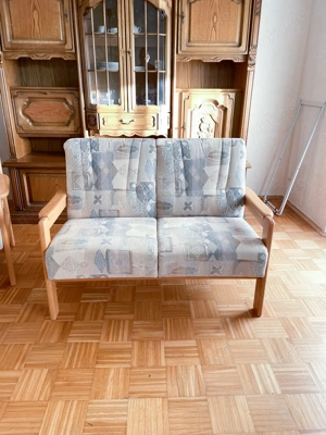 Wohnzimmerset mit 2-Sitzer-Sofa und 2 Sesseln