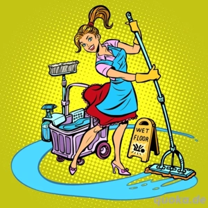 Suche Arbeit als Reinigungskraft im Haushalt