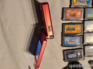 Game Boy Advance SP rot + 14 Spiele