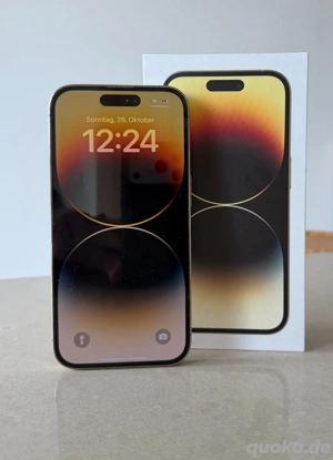 Apple iPhone 14 Pro - 256GB - Gold (Ohne Simlock)