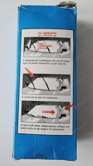 Scheibenabdeckung Frontscheibe Bild 2 Scheibenabdeckung Frontscheibe Bild 2