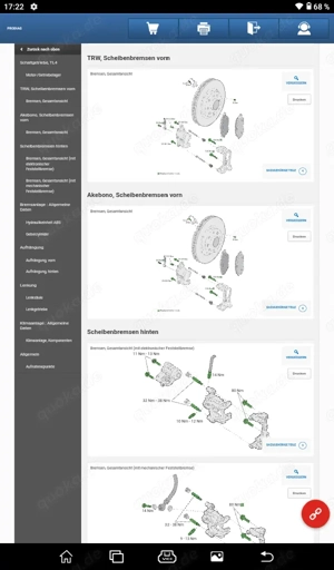 Launch Prodiag Pro Pad V+ Dbscar7 X431 Bluetooth + USB     Verbindung OBD2 Bild 7