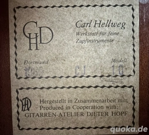 Gitarre CJ10 + Zubehör