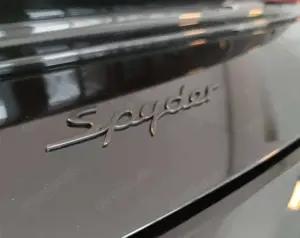 Porsche Boxster Spyder Handschalter dt. Fahrzeug unfallfrei Bild 3