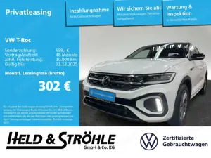 Volkswagen T-Roc R-LINE 1.5 TSI DSG AHK LED+ NAV KAM PDC SH