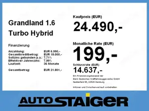 Opel Grandland 1.6 Turbo Hybrid Ultimate Navi, PDC, Bild 4