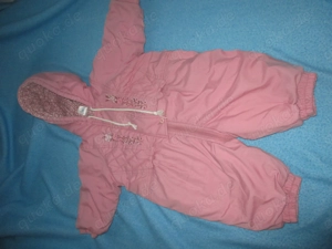 Baby Blumen Blüten- Stickerei wattierter Ski Schnee Anzug Schneeanzug Overall Einteiler Baby Club