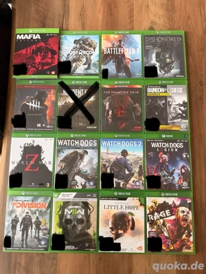 xbox One Spiele Sammlung 