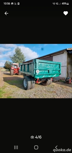 Traktor Kipper Angänger