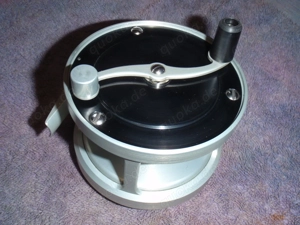 Sehr seltene 1. Auflage Lachsfliegenrolle von Murray Stewart  