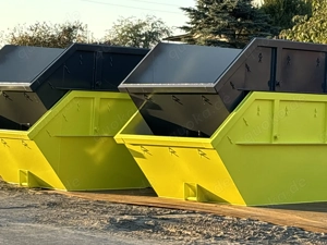 Absetzcontainer 7m3 offen, NEU Absetzmulden DIN 30720