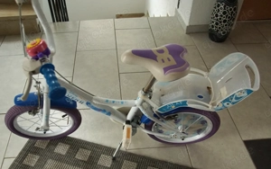 Kinderfahrrad 14 Zoll, Frozen II, Eiskönigin, gebraucht