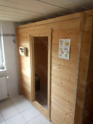 Blockbohlensauna zum Selbstaufbau zu verkaufen (ggf. auch als Gartenhütte nutzbar)