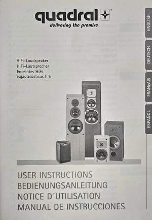 Quadral 2x HiFi Standlautsprecher. Wie Neu. Bild 5