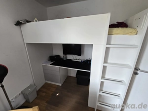 IKEA Hochbett mit Schreibtisch SMASTAD