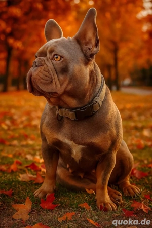 Französische Bulldogge Welpen der Extraklasse in Isabella Cherry Tan mit Ahnentafel Bild 5