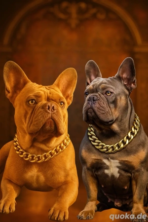 Französische Bulldogge Welpen der Extraklasse in Isabella Cherry Tan mit Ahnentafel Bild 3