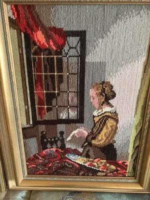 Gobelinbilder (die Lesende)