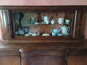 Antikmöbel Buffet (2 tlg. Unter- und Oberschrank) Bild 3