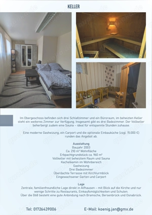 Gepflegtes Einfamilienhaus im Herzen von Alfhausen