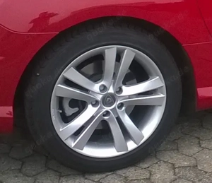 Winterräder für Mercedes auf 17" Alu