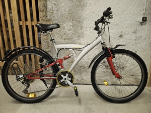 26 er MTB Fahrrad Premiere World Fully 21 Gang Shimano Schaltung Mountain Bike voll gefedert Bild 3