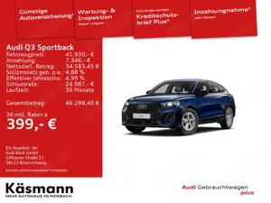 Audi Q3 35TFSI NAV KAM ACC AHK VIRT PDC Bild 1