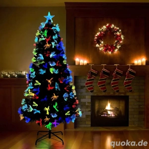 Künstlicher Weihnachtsbaum Grün PVC Baumschmuck Saisonal Festlich vidaXL vi