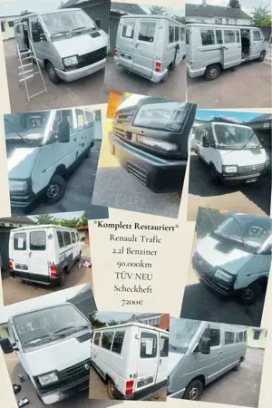 Renault Trafic TÜV Neu, 90.000km, Scheckheft gepflegt, blattfede