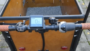 Cargo E-Bike  MS wie neu | nur 4 km | Verdeck + Kindersitz | 250 kg | 3.000   VHB Bild 7
