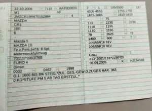 Mazda 5 Kombi 7 Sitzer