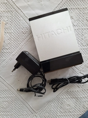 Externe Hitachi Festplatte 1000 GB, 3,5 " HDD in eigenem Gehäuse
