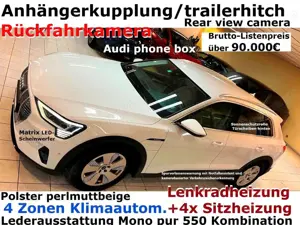 Audi e-tron 55 Voll-Leder+AHK+R-Kamera+4xSHZ+Matrix+