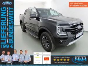 Ford Ranger 2.0 Aut 4x4 Wildtrak 360°Kamera+ACC+AHK