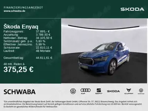 Skoda Enyaq 80x iV *Wärmep.*DCC*PANO*LED*AHK*ACC*19"*