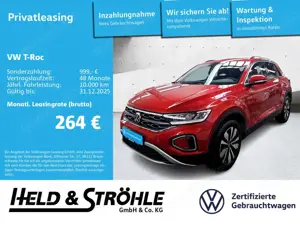 Volkswagen T-Roc Move 1.5 TSI AHK LED NAVI PDC SHZ 5J.GAR.