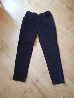 Hose in Lederoptik von Sasch