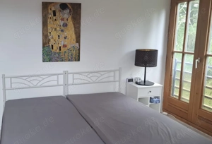 2 x Metall Bett mit 2 x Matratze 90cm x 200 cm