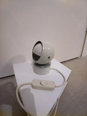 60iger Retro Tischleuchte Nachttischleuchte ähnlich Eclisse Tischleuchte Kugellampe