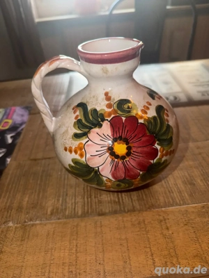  Blumenvase Vintage italienische Keramikvase Krug