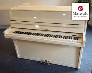 Seiler Klavier Modell 114 Favorit in weiß poliert