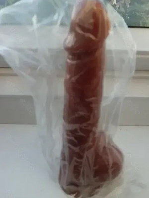 DILDO mit Saugnapf weiches Gummi - neu