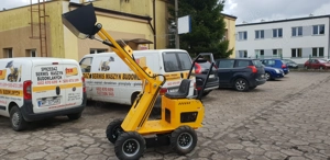 Mini Radlader Mit Geradem Arm NEU