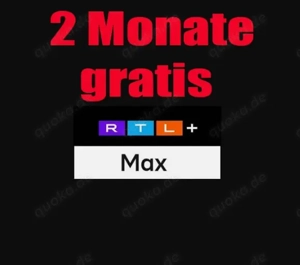 2 Monate RTL+ Tarif Max Gratis kostenlos Gutschein Gutscheincode Rabatt Code