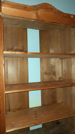 Bauernschrank gebraucht   Weichholzschrank Bild 5