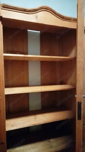 Bauernschrank gebraucht   Weichholzschrank Bild 2