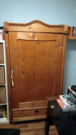 Bauernschrank gebraucht   Weichholzschrank Bild 4