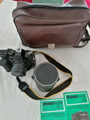 Kamera mit Motor und Teleobjektiv Bild 6