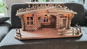 Weihnachtskrippe   Stall