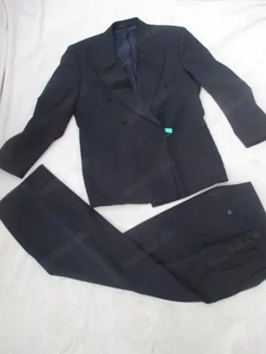 NEU m.E. Gesellschafts Dinner Hochzeits Anlass Schurwolle SMOKING ANZUG CERUTTI 1881 48-50 M schwarz